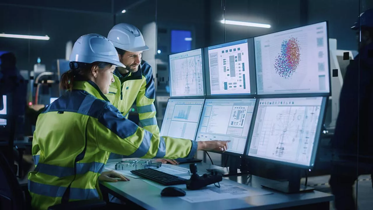 Industrial Control Room & Critical Infrastructure